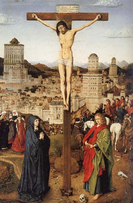 Jan Van Eyck Crucifixion ofChrist oil painting image